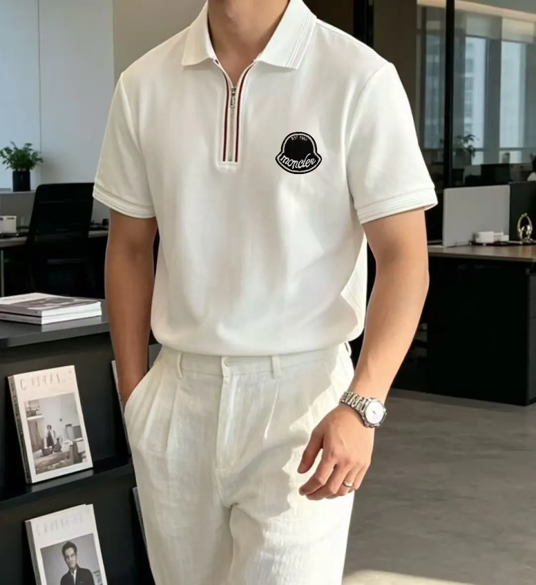 P125， 2026 Classic Versatile Polo T Breathable ！ ， ！ ！ ！Size：M-4XL